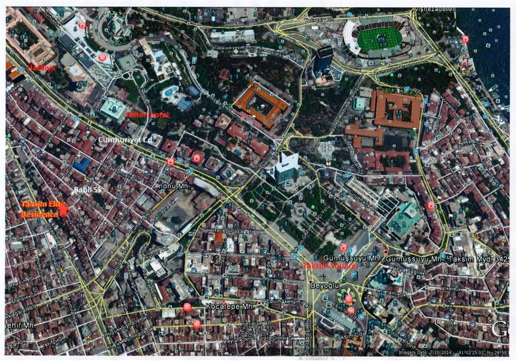 Taksim Elite Residence Istanbul Eksteriør bilde
